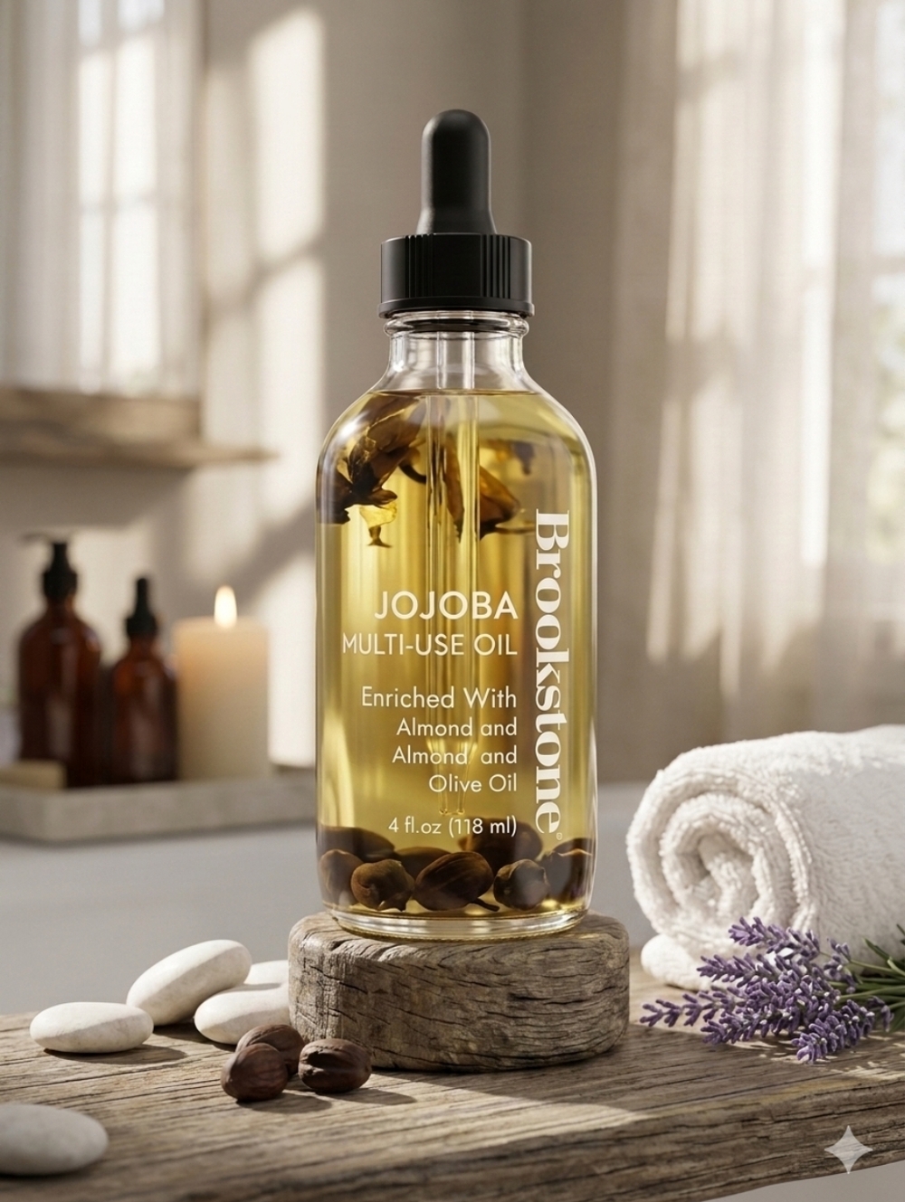 Brookstone Jojoba Multi Use Oil- NIP
